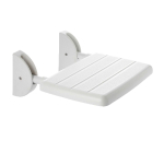 Sedačka do sprchy sklopná, nosnost 125 KG - bílá