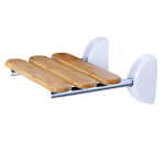 Sedačka do sprchy sklopná, nosnost 130 KG - bambus