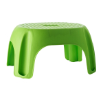 Stolička do koupelny, zelená, nosnost 100 KG