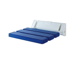 Sedačka do sprchy sklopná, nosnost 150 KG - modrá