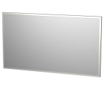 Zrcadlo v AL rámu bez osvětlení, šíře 120 cm