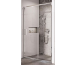 Sprchové dveře posuvné dvoudílné 100 cm brigt alu
