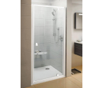 Sprchové dveře jednokřídlé 80 cm bílá/bílá