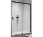 Sprchové dveře posuvné jednodílné 110 cm, pevný díl vpravo