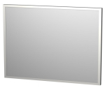 Zrcadlo v AL rámu bez osvětlení, šíře 90 cm