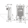 Sádromodul WC modul