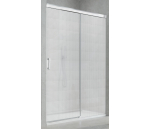 Sprchové dveře posuvné jednodílné 160 cm, pevný díl vlevo