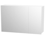 Zrcadlová skříňka 120 cm bez osvětlení, korpus bílý