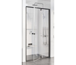 Sprchové dveře jednokřídlé 100 cm black